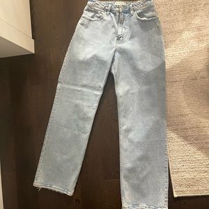 Abercrombie 90s relaxed high rise curve love jeans